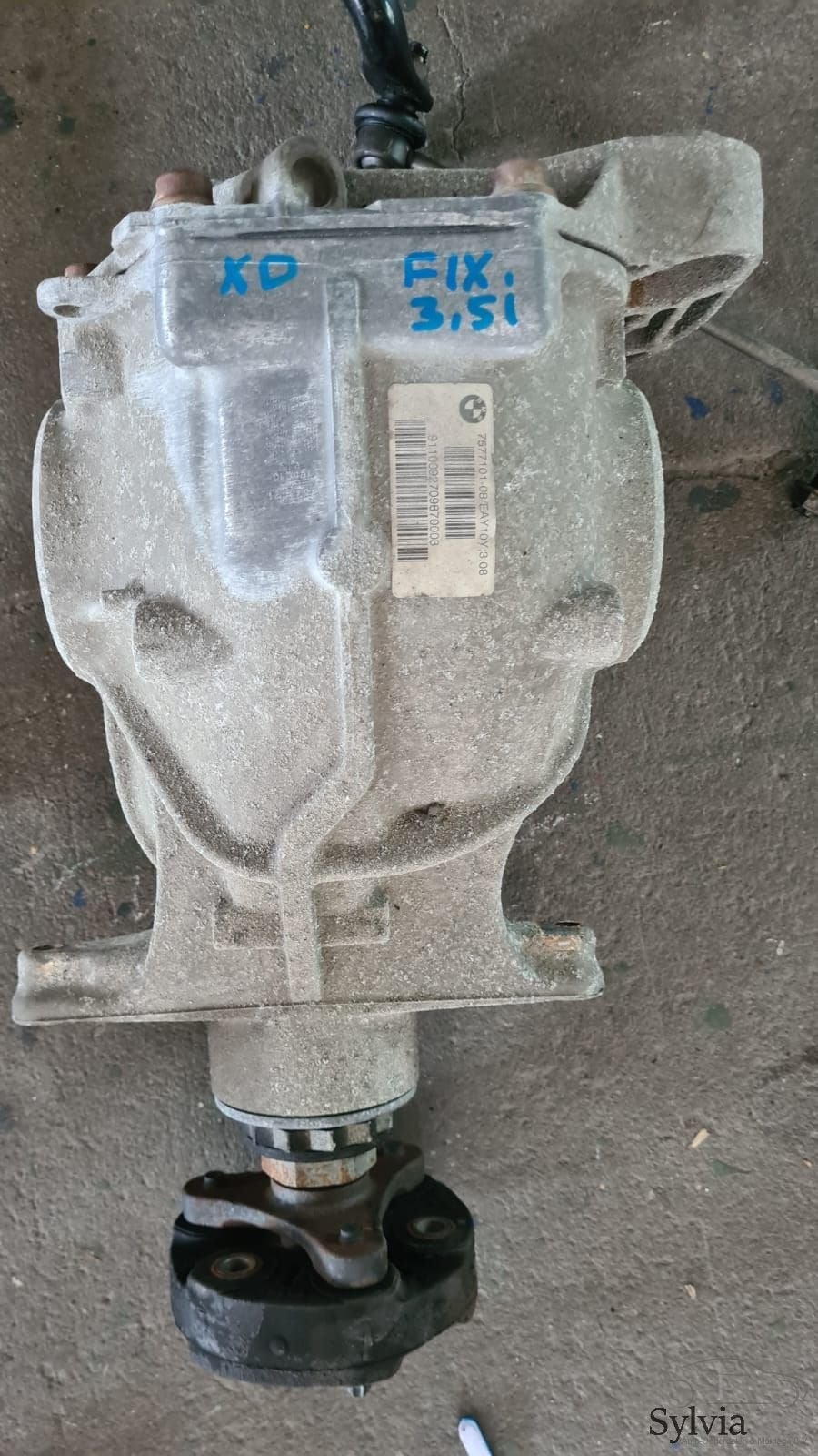 Differentieel cardan 3.08 Aut Xdrive BMW 5 / 6 / 7 serie F01, Auto-onderdelen, Gebruikt, -, -, Ophalen of Verzenden