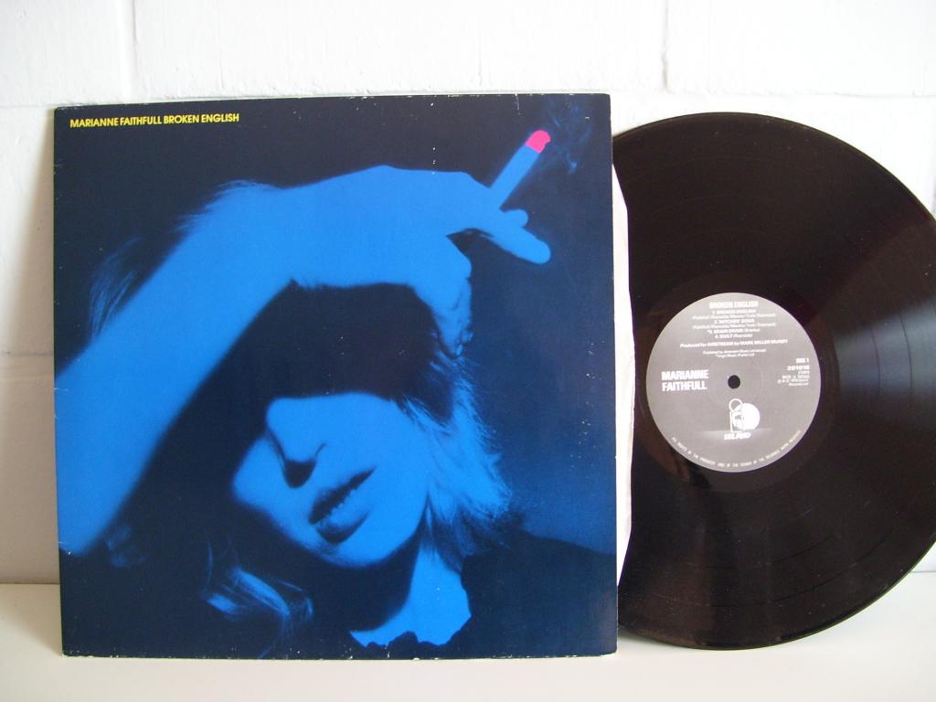 MARIANNE FAITHFULL  broken english, Cd's en Dvd's, Vinyl | Rock, Originele persing, Ophalen of Verzenden, 12 inch, Poprock