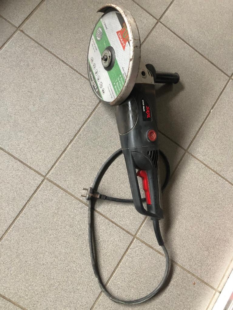 Rectifieuse Disque Skil 2000 W - diamètre 230 mm, Bricolage & Construction, Enlèvement, 1000 watts ou plus