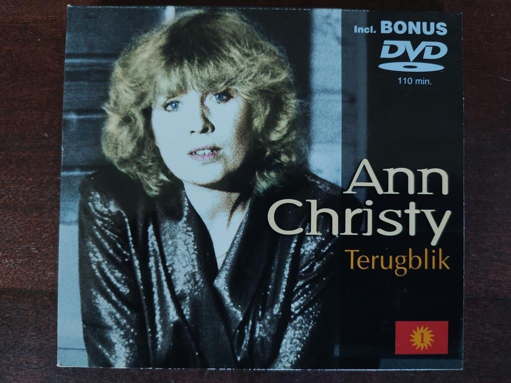 CD + DVD : ANN CHRISTY - TERUGBLIK, Ophalen of Verzenden, Zo goed als nieuw