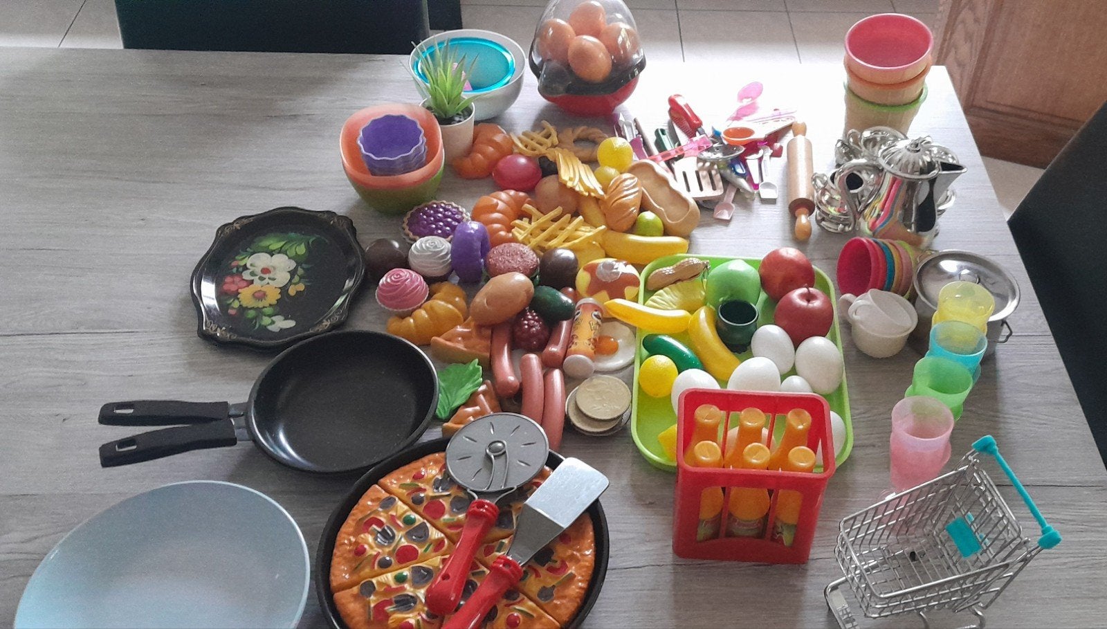 kinder keuken spullen, Ophalen