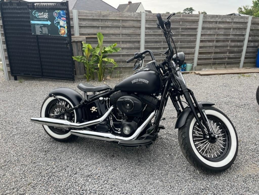 Harley Davidson Cross bones, Motoren, Motoren | Harley-Davidson, 2 cilinders, Chopper, Gebruikt, Particulier