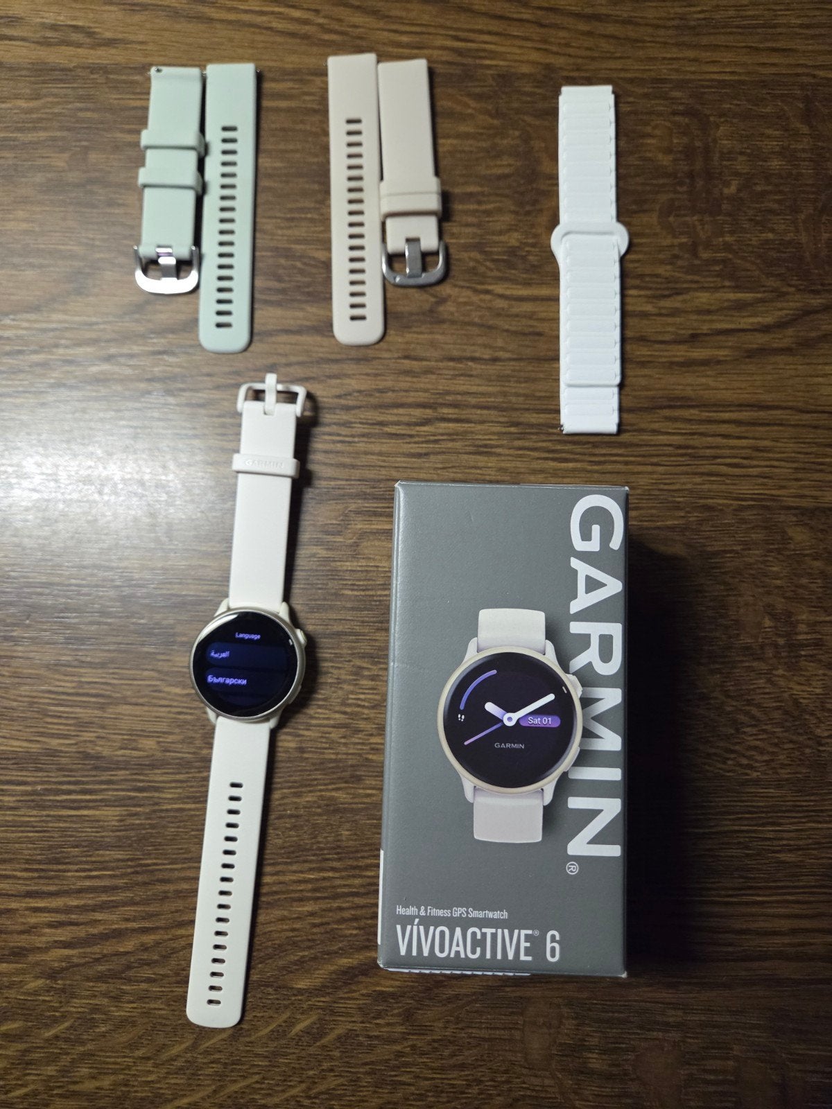 Garmin vivoactive 6, Ophalen