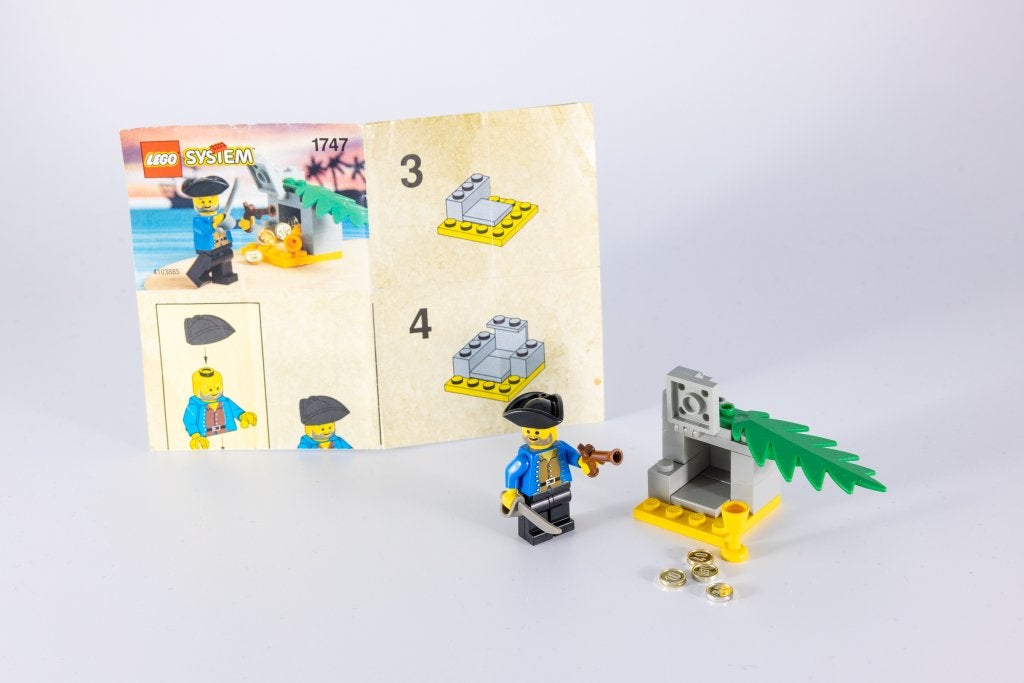 LEGO 1747 Treasure Surprise 100% complet + instructions, Enfants & Bébés, Jouets | Duplo & Lego, Utilisé, Lego, Ensemble complet