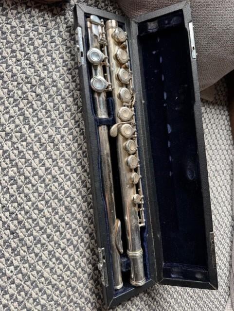 dwarsfluit in case  (ruil/koop?), Muziek en Instrumenten, Ophalen of Verzenden, Gebruikt, Dwarsfluit, Met koffer of tas