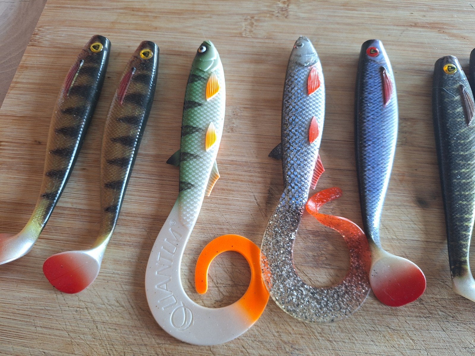 Lotje grote shads, (snoek), Ophalen