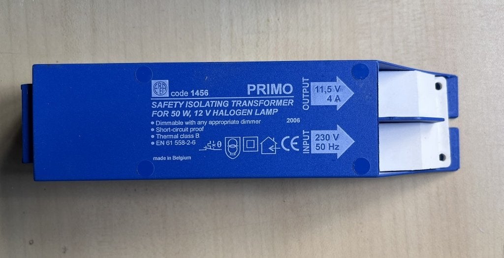 Transfo 12V-50W, Ophalen, Gebruikt, Overige typen