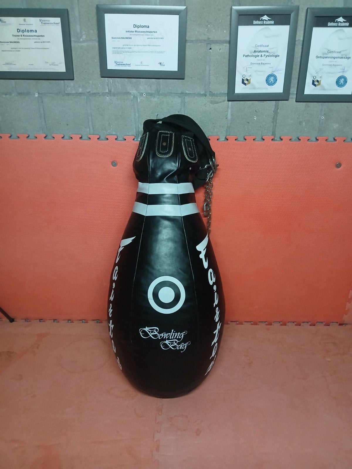 Bowlingbag, thaiboks bokszak Fairtex, Ophalen, Bokszak