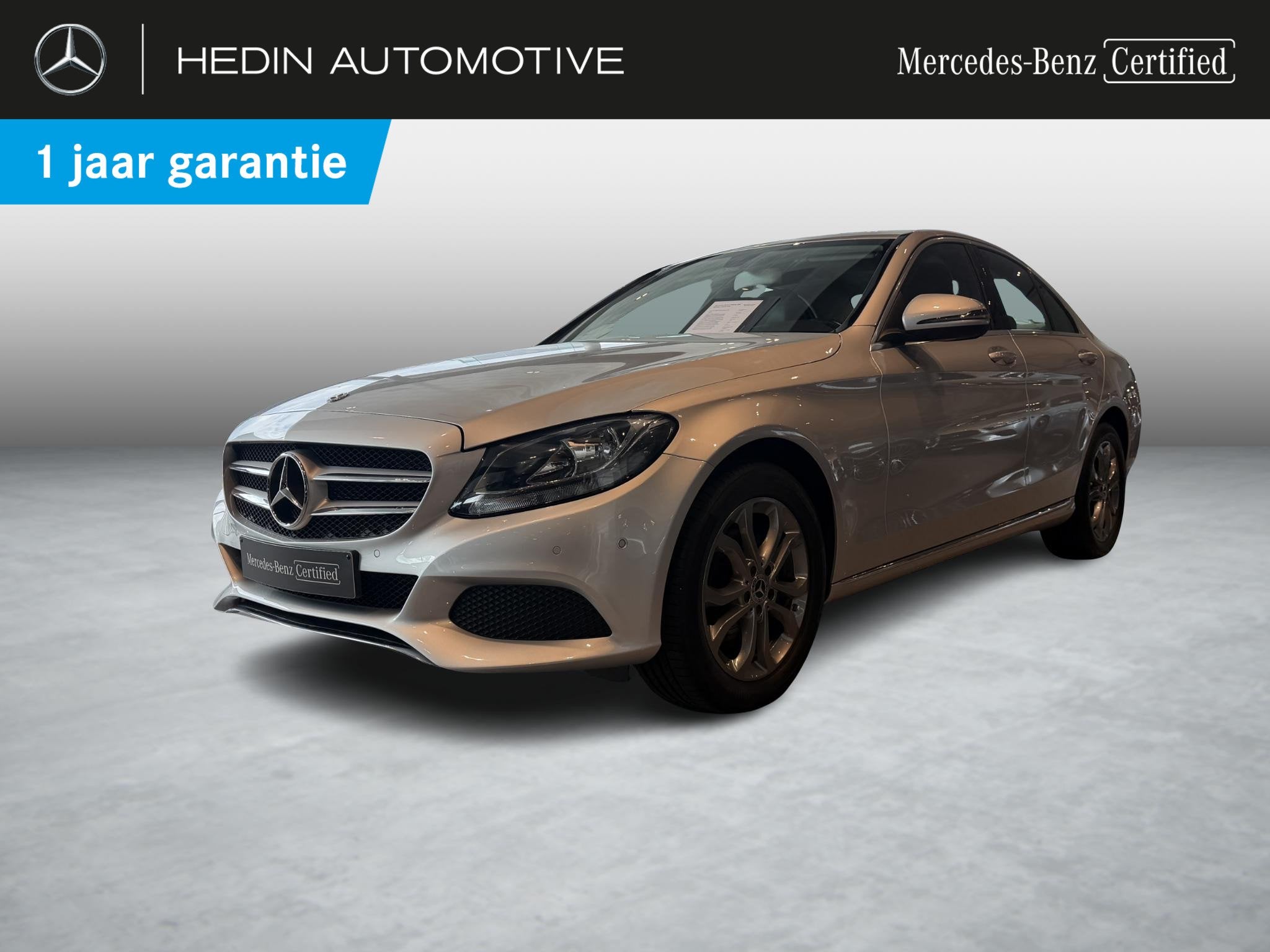 Mercedes-Benz C-Klasse 180 Berline Luxury Line | Verwarmde Z, Autos, Argent ou Gris, Achat, 1800 kg, 4 portes