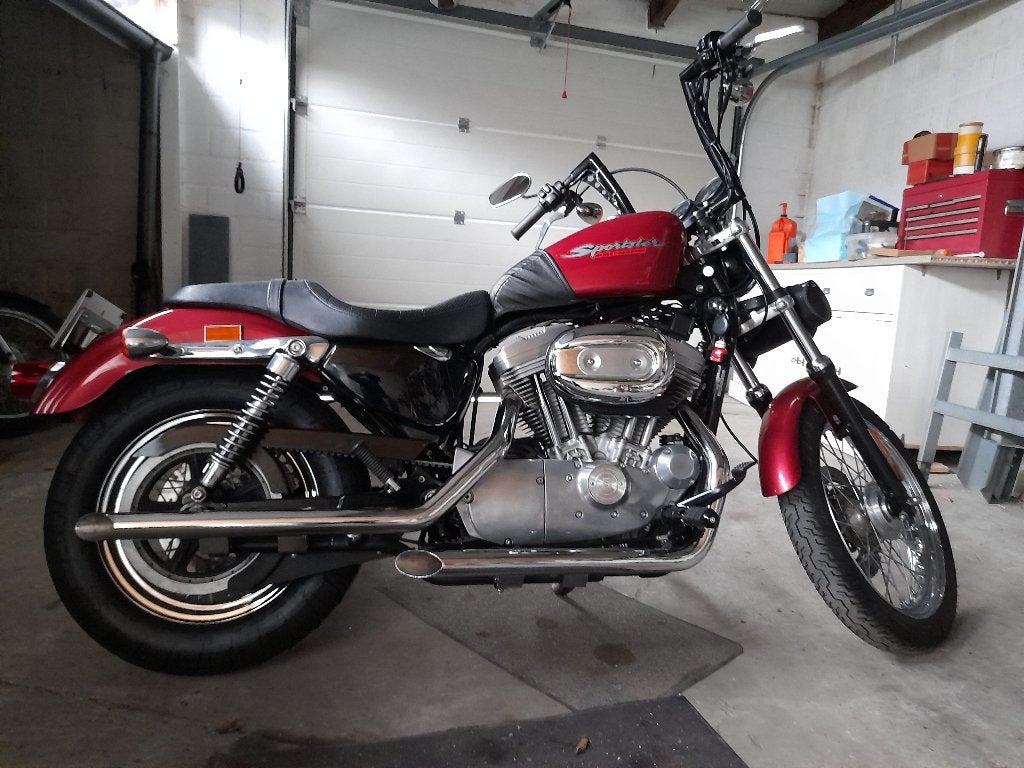 Sportster 883 / 8700 km, 2 cilinders, Nieuw, Chopper, 883 cc