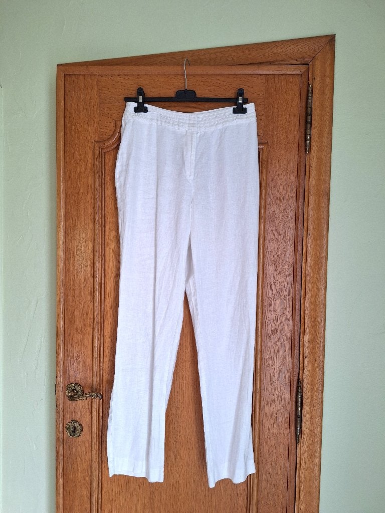 Pantalon blanc Your sixth sense  Taille 38, Taille 38/40 (M), Your Sixth Sense, Blanc, Enlèvement