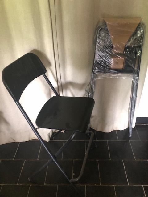 2 chaises de bar pliantes FRANKLIN/IKEA, Maison & Meubles, Comme neuf, Deux, Enlèvement, Bois