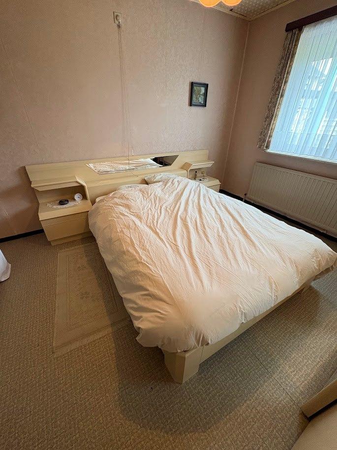 Slaapkamer, Beige, Enlèvement, Utilisé, 200 cm