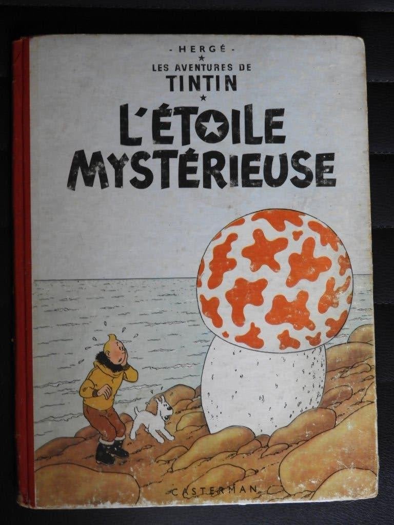 TINTIN L'étoile Mystérieuse, Eén stripboek, Ophalen of Verzenden, Gelezen, Hergé.