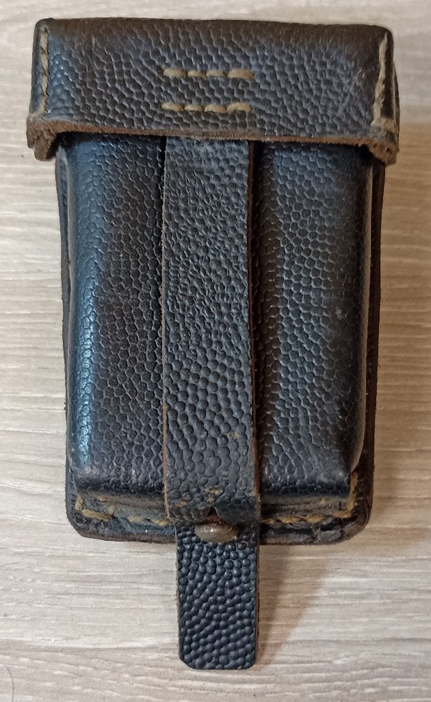 Cartouchière Allemande modèle Police / Sentinelle "P" ww2, Verzenden, Landmacht, Overige typen