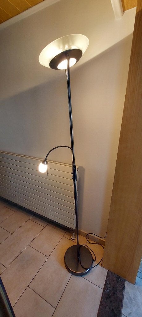Sfeer- en leeslamp - jaren 70, Huis en Inrichting, Lampen | Vloerlampen, Ophalen