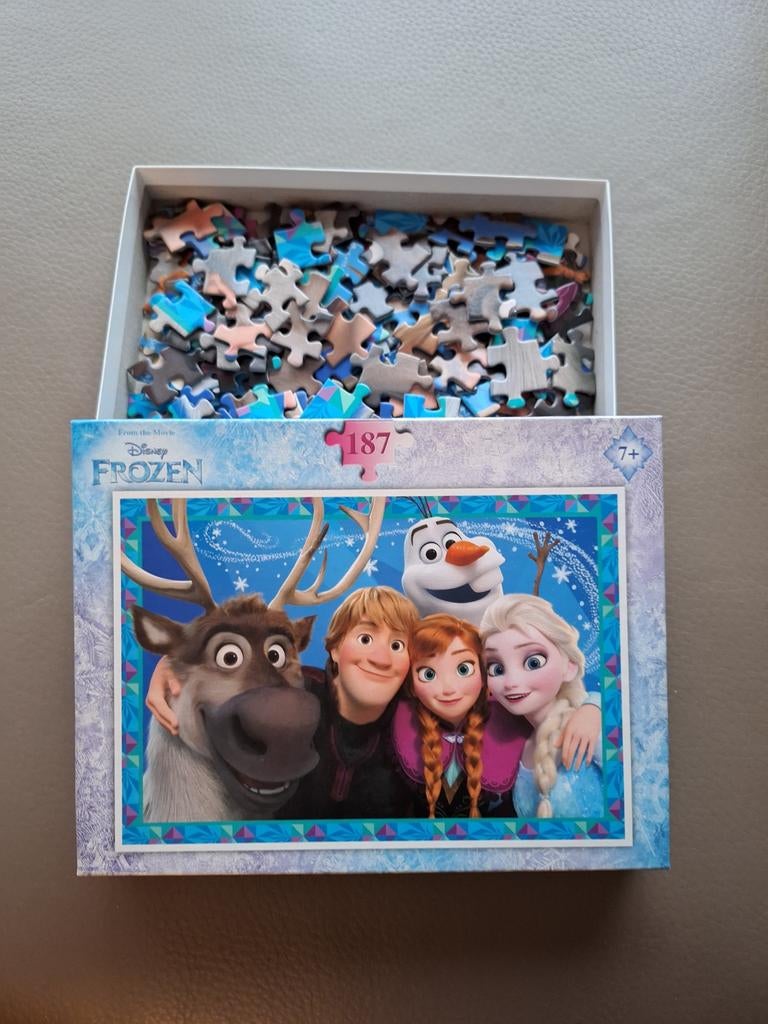 Puzzel Disney Frozen 187 stukjes, Ophalen
