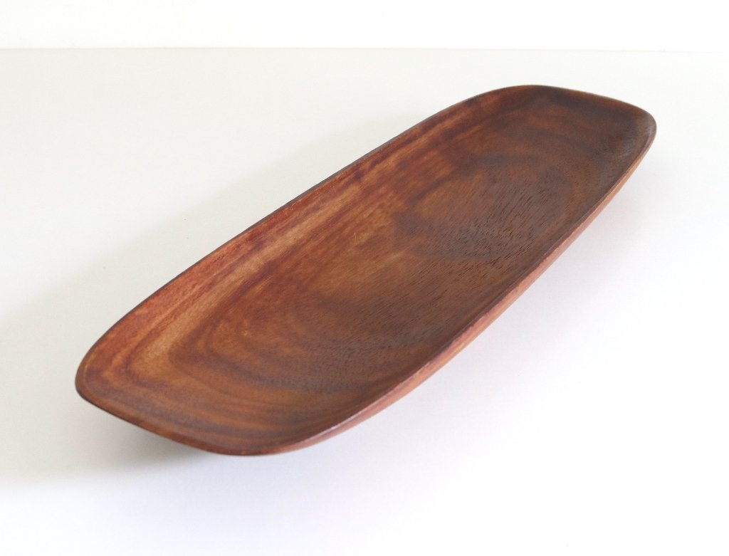 Vintage houten schaal - Mid Cenury -, Enlèvement ou Envoi, Bois, Balance