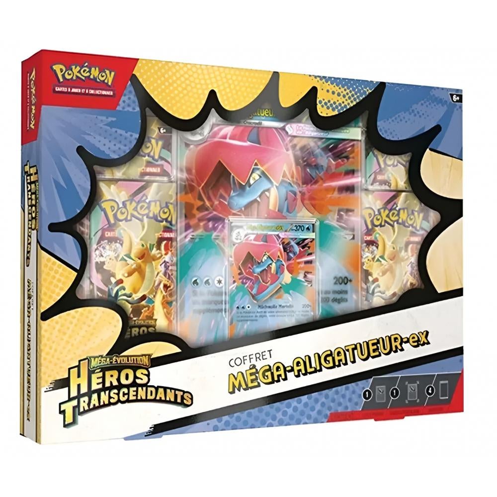 Pokemon Coffret 4 Boosters ME 2.5 Héros Transcendants, Enlèvement, Neuf, Booster box