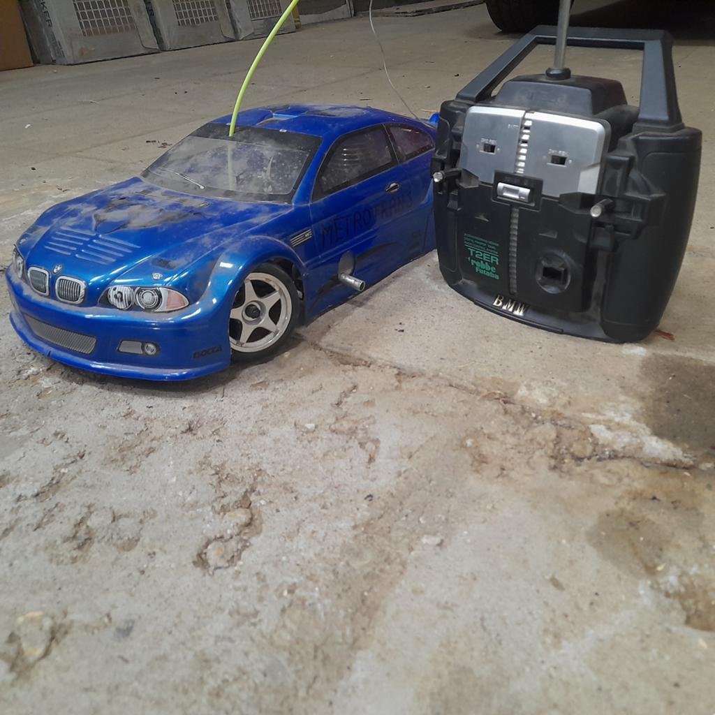 Thunder Tiger Rc Nitro Auto 1:10, Hobby en Vrije tijd, Ophalen, Nitro