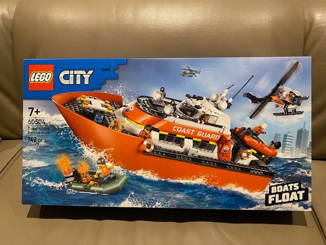 LEGO 60504 -  kustwacht met helikopter speelgoedset -, Ophalen, City, Lego, Complete set