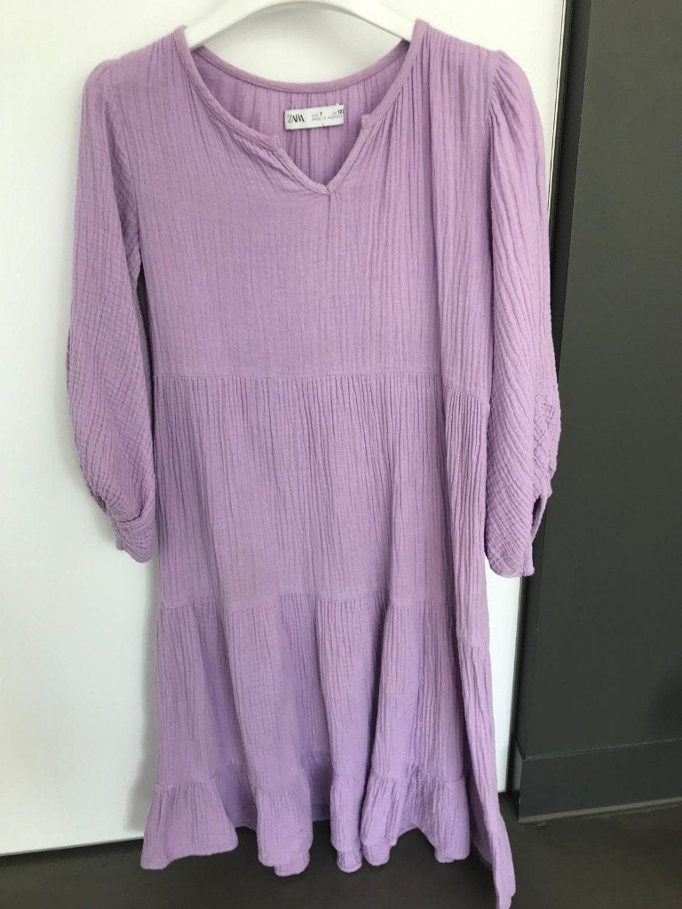 Robe violette taille 122 de la marque ZARA, en parfait état, Enfants & Bébés, Vêtements enfant | Taille 122, Robe ou Jupe, Enlèvement ou Envoi