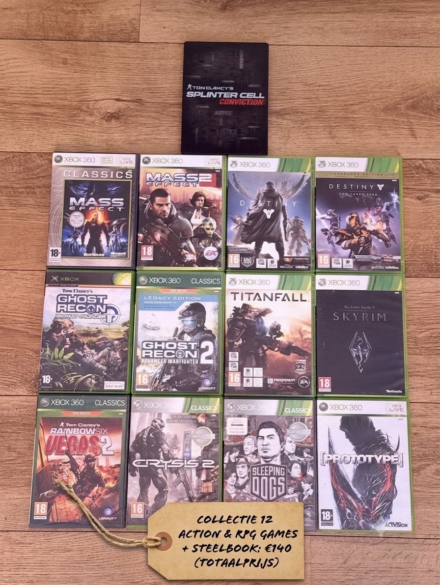 Lot van xbox 360 Games, Ophalen, Zo goed als nieuw