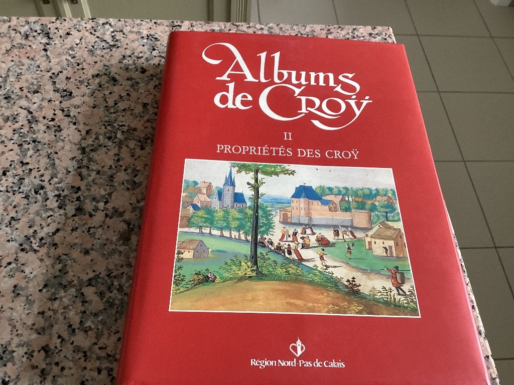 Albums de CROY. Nr 2. Proprietes des Croy, Ophalen of Verzenden, 17e en 18e eeuw, Zo goed als nieuw