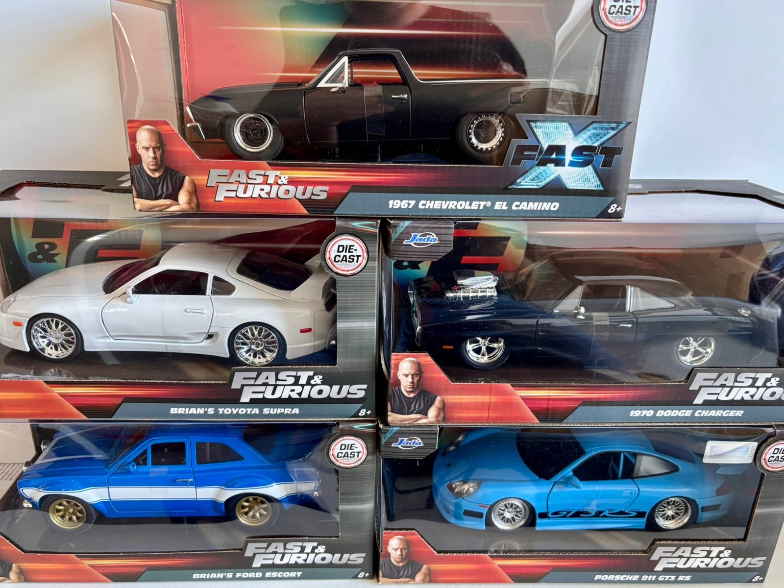 1:24 fast & furious, Ophalen of Verzenden, Zo goed als nieuw