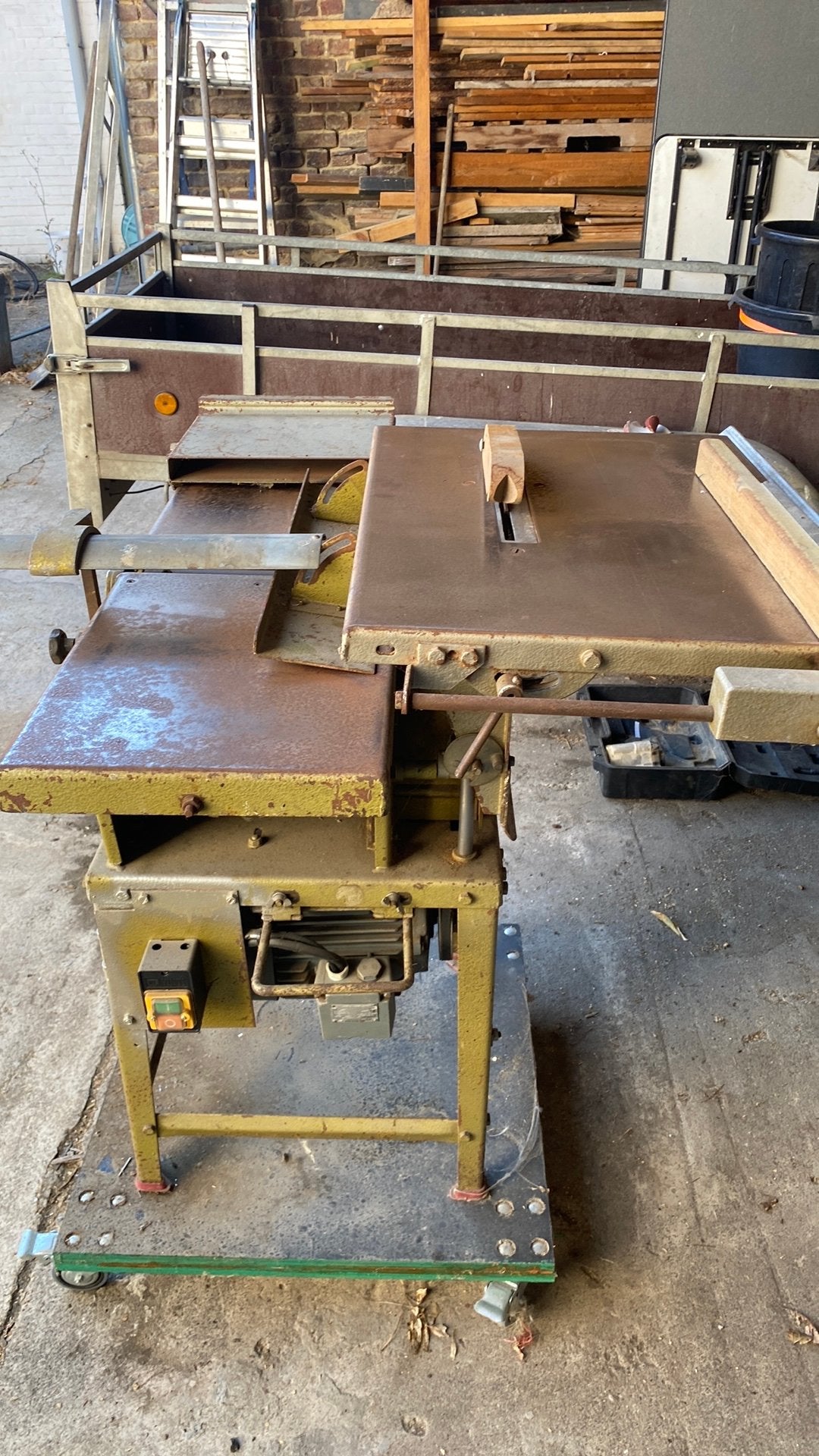 Scheppach houtcombine PRIMA- HM2 230v, Ophalen, Gebruikt, Overige typen