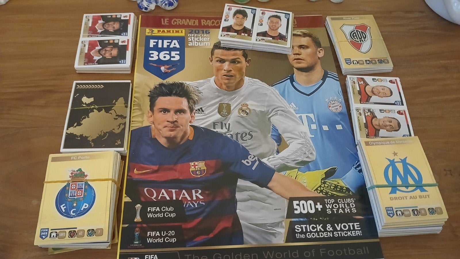 Panini complete set FIFA 2016 nieuw, Ophalen of Verzenden, Nieuw, Meerdere stickers