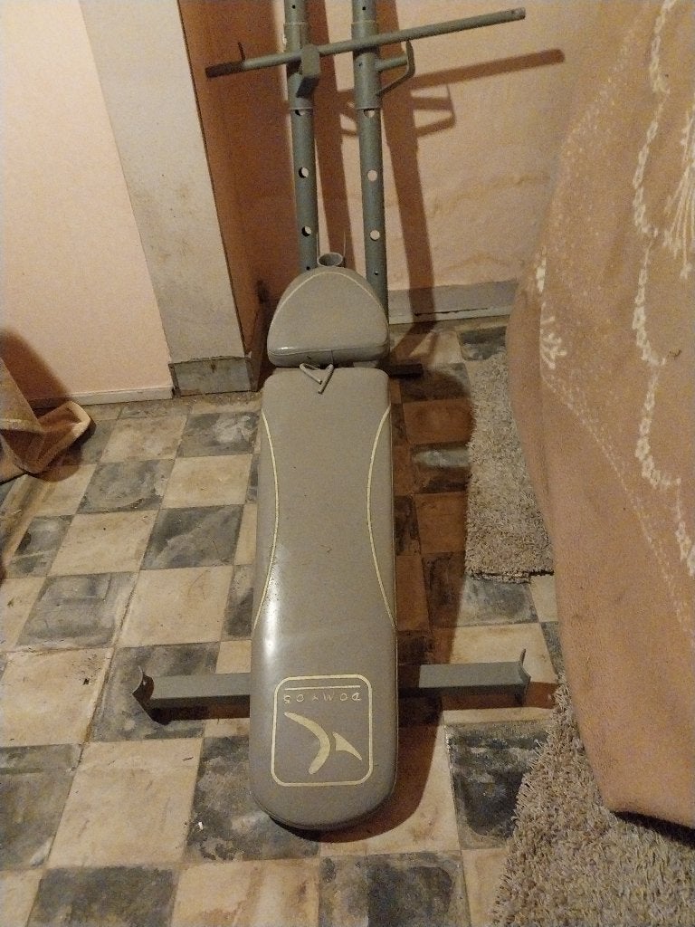 fitness bank, Sport en Fitness, Ophalen, Gebruikt, Fitnessbank