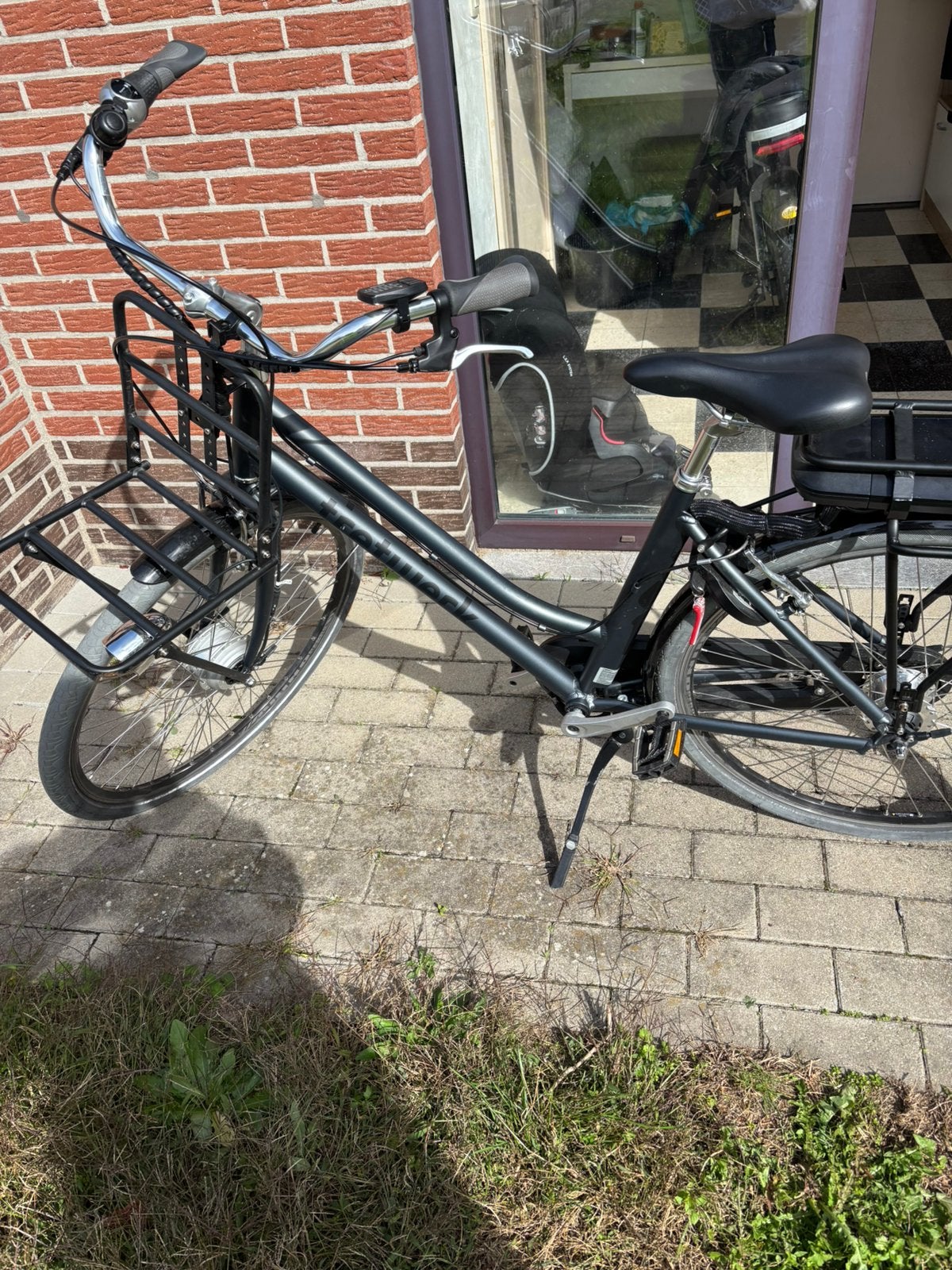 Elektrische fiets dames zg staat, Fietsen en Brommers, Ophalen, Zo goed als nieuw