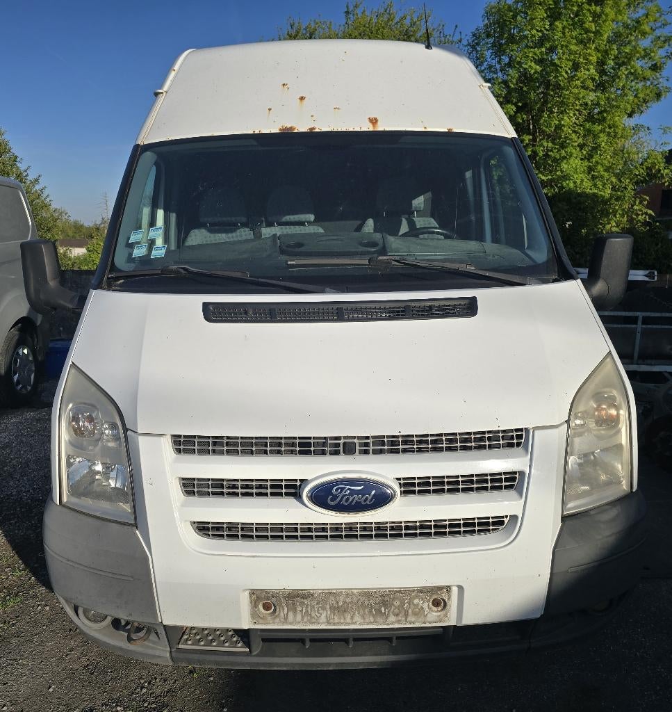FORD TRANSIT 2.2D 2014/HOLLANDIA ACHTERKLEP/AIRCO, Euro 5, Elektrische ramen, Bedrijf, 5 deurs
