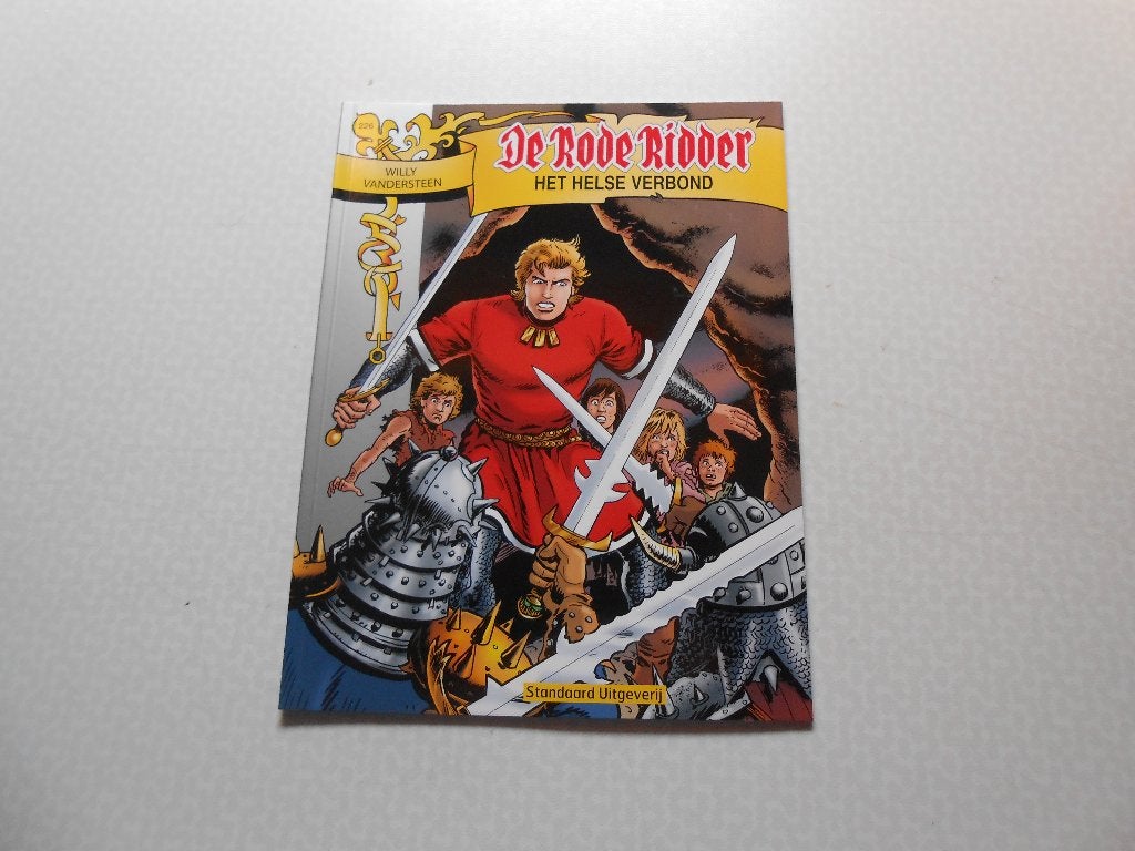 Rode ridder 226 Het helse verbond 2010 1 ste druk., Willy Vandersteen, Eén stripboek, Nieuw, Ophalen of Verzenden