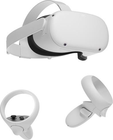 Meta Quest 2 128gb, Games en Spelcomputers, Ophalen, Zo goed als nieuw, VR-bril