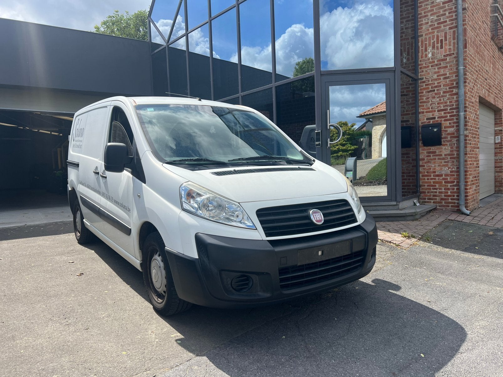 Fiât scudo 164000 km carnet //turbo// hs, Euro 5, Entreprise, 3 places, Boîte manuelle