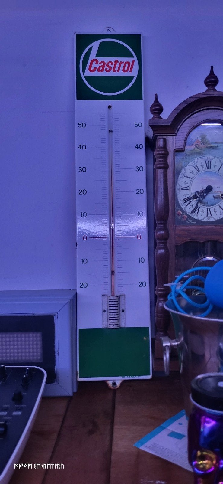 Castrol email thermometer beperkte oplage, Ophalen of Verzenden