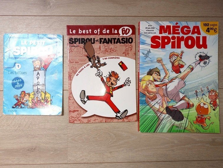 BD: Spirou et Fantasio, Livres, Enlèvement, Utilisé