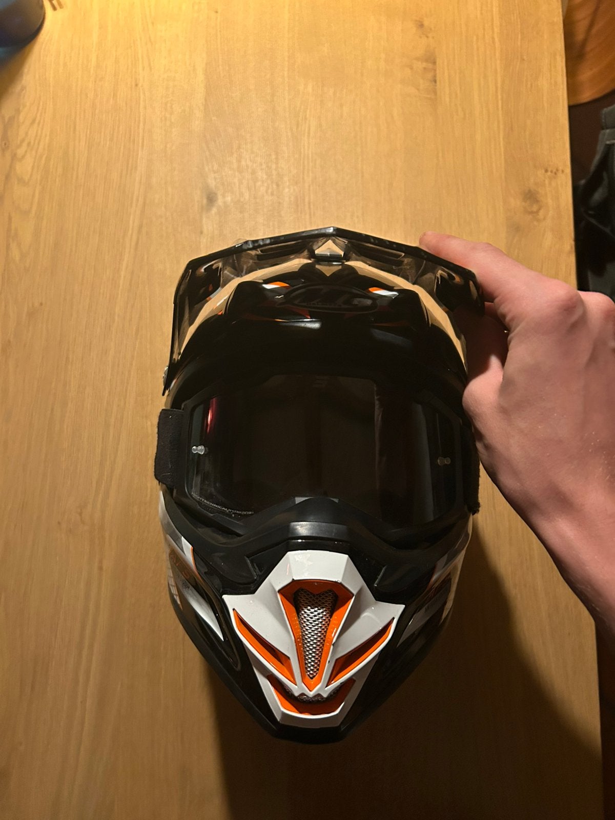 Kinder moto helm  MT Helmets, Enlèvement, Utilisé, Small