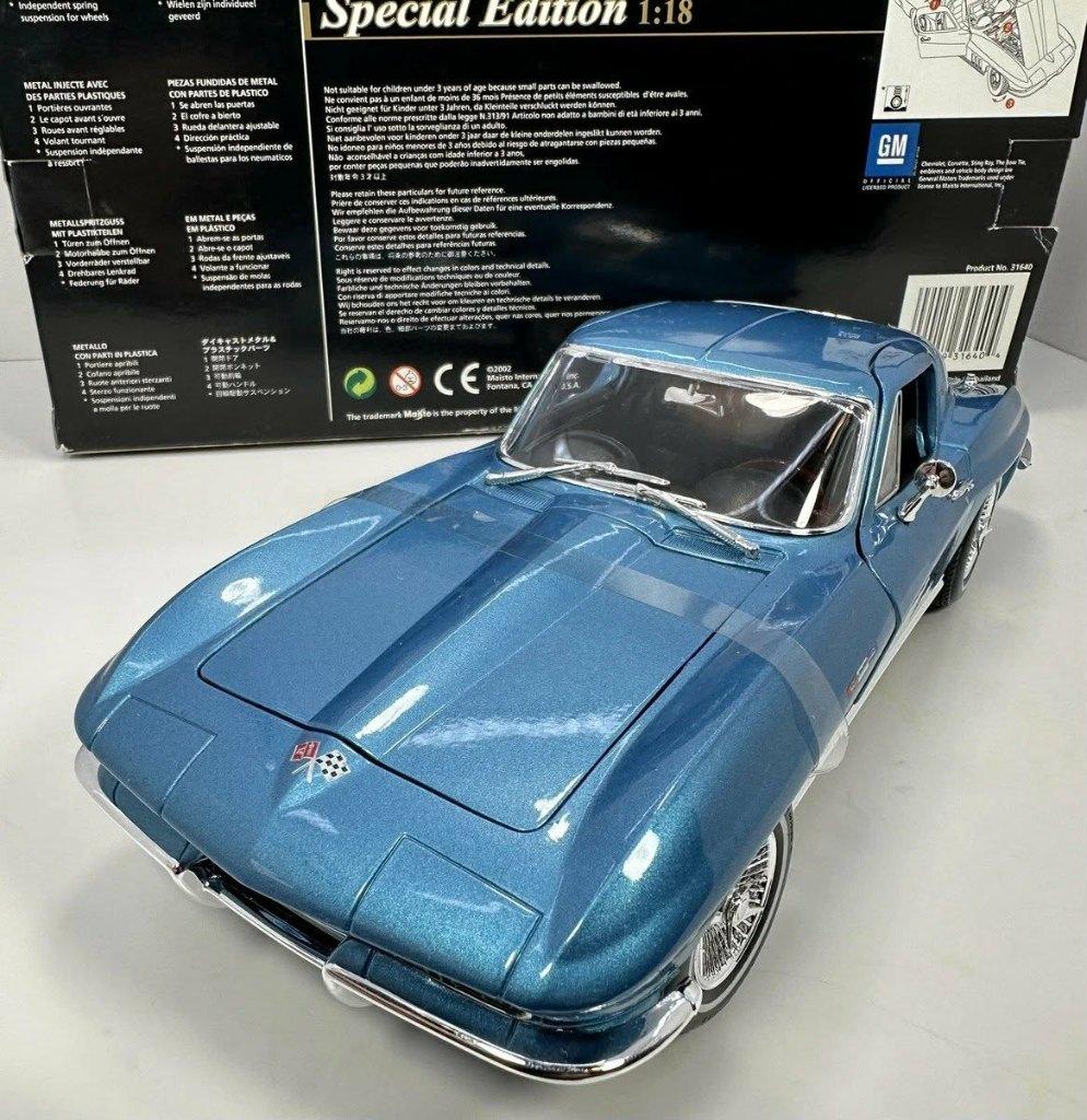 Chevrolet corvette 1/18 neuve, Hobby & Loisirs créatifs, Voitures miniatures | 1:18, Enlèvement ou Envoi, Neuf, Maisto