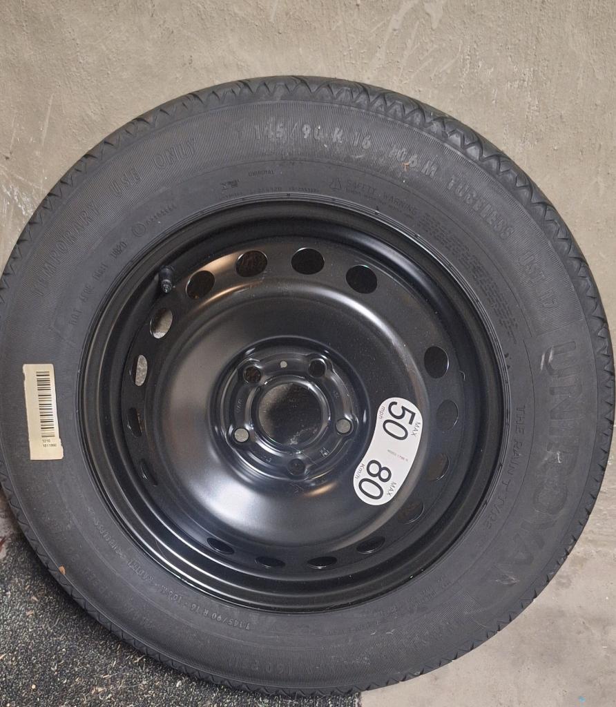 Thuiskomer 145/90 R16, Ophalen, Personenwagen, Banden en Velgen