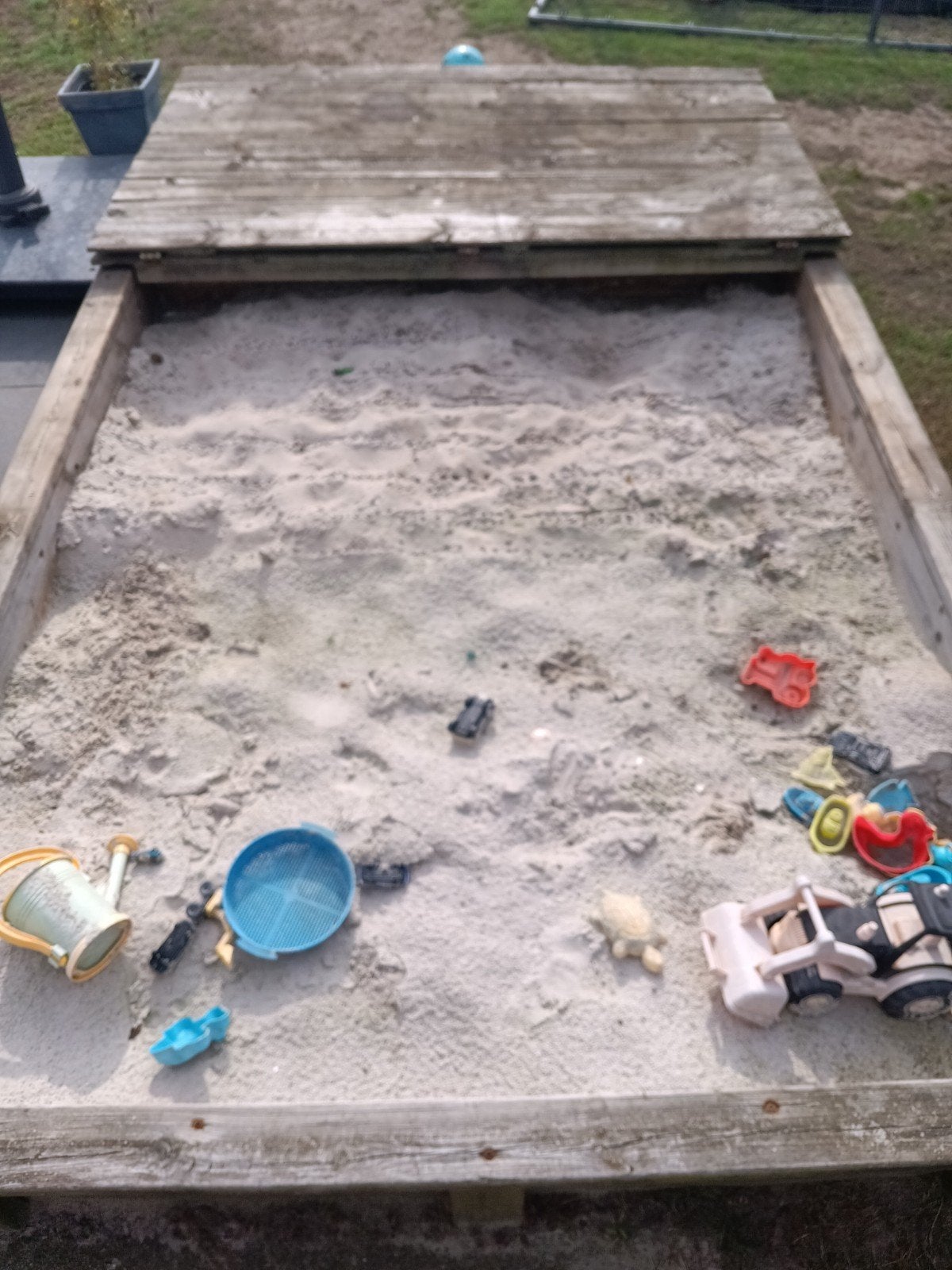 gratis zandbak met wit zand, Kinderen en Baby's, Ophalen