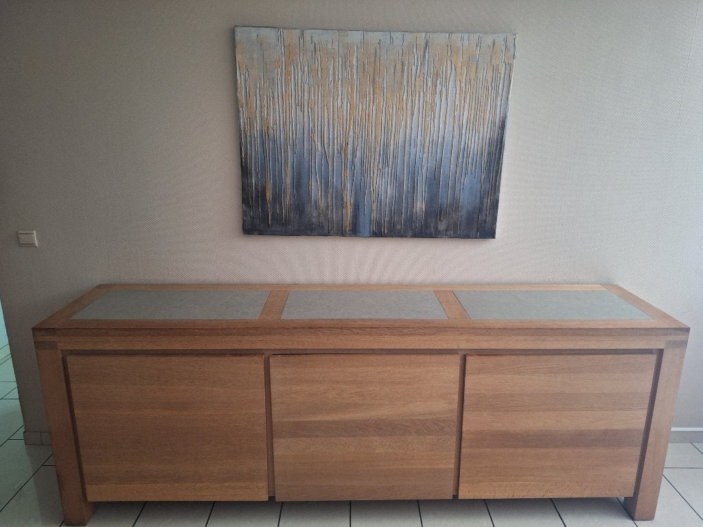 Salle à manger, Huis en Inrichting, Complete eetkamers, Zo goed als nieuw, 4 tot 6 stoelen, Ophalen