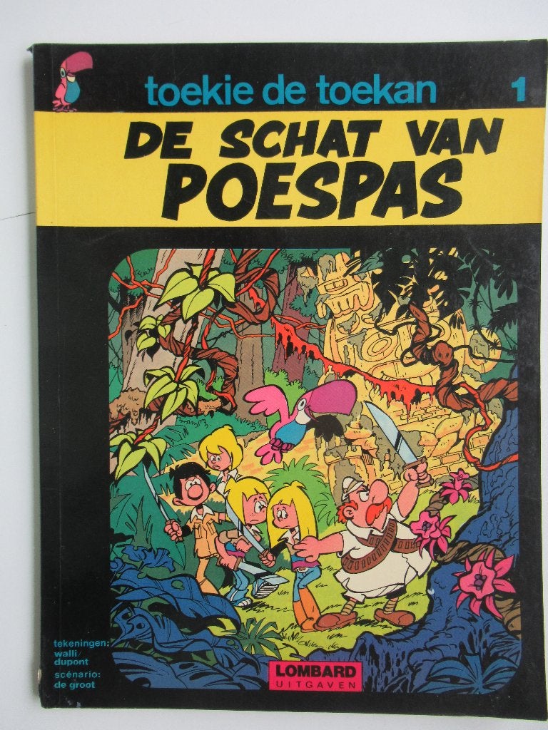toekie de toekan...nr.1..de schat van poespas..........1st, Ophalen of Verzenden, Gelezen