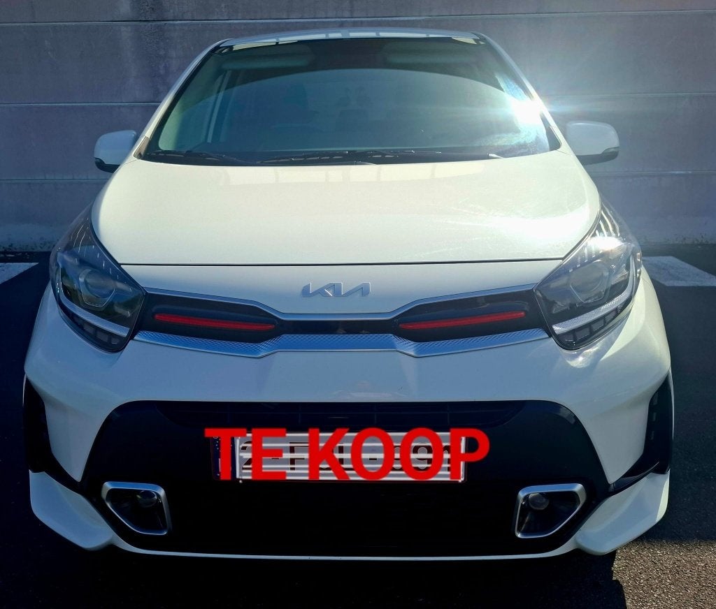 KIA Picanto 1.2 GT Line (bj 2024), Voorwielaandrijving, 4 cilinders, Navigatiesysteem, Wit