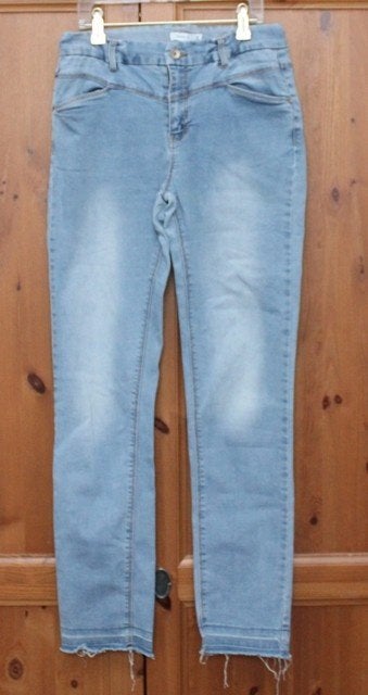 Name It – Jean à franges – Taille 164 (2/3), Pantalon, Comme neuf, Fille, Enlèvement ou Envoi