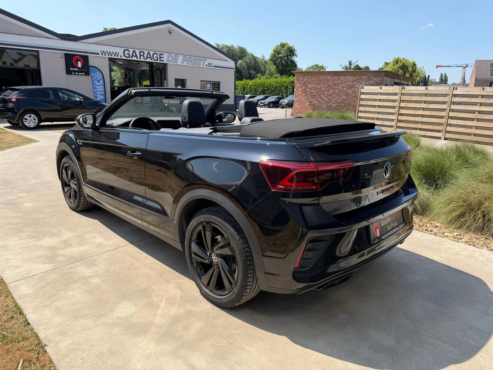 Volkswagen T-Roc Cabrio R-Line Black Edition afneembare trek, Automaat, 149 pk, 4 cilinders, Zwart