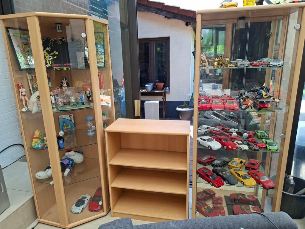 Lot vitrines