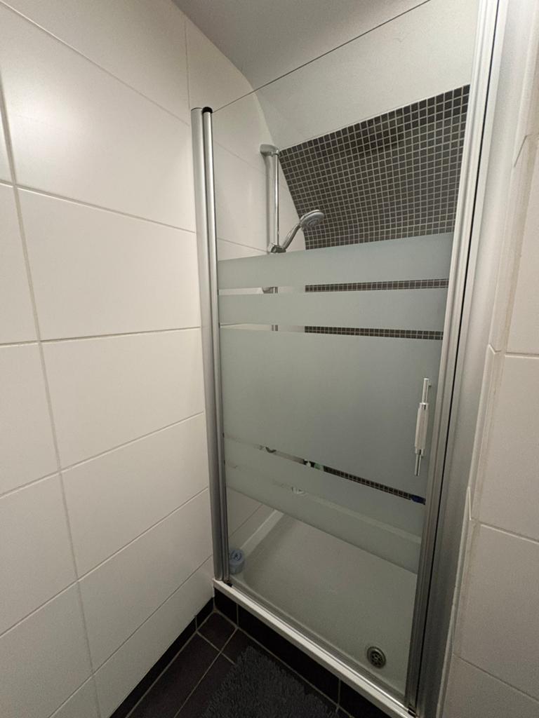 Verstelbare douchedeur, Enlèvement, Comme neuf, Verre, Douche